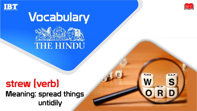 VOCABULARY FROM HINDU EDITORIAL 1 (HINDI MEANING IN DESCRIPTION